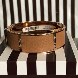 Henri Bendel Leather Cuff Bracelet